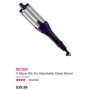 ✨Like New BedHead Hair Waver✨